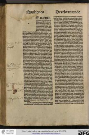 [D]e natura fere plurima scientia circa corpora egregius Aristoteles ait nunquam nos verecundiores esse debere quam cum de diis agitur si enim templa intramus compositi...