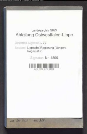Landesspar- und Leihekasse, Band 17