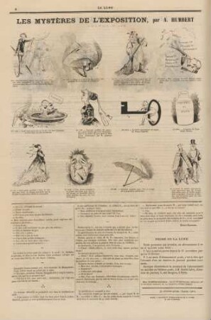 Les mystères de l'exposition, par A. Humbert