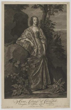 Bildnis der Anne , Counteß of Chesterfeild