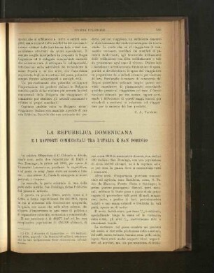 La Republica Domenicana.