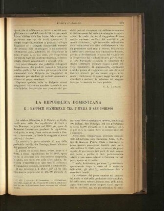 La Republica Domenicana.