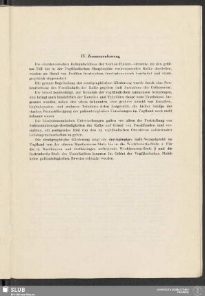 IV. Zusammenfassung