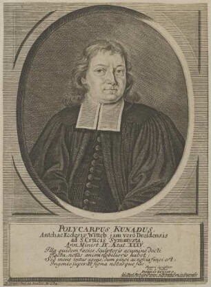 Bildnis des Polycarpus Kunadus