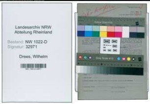 Entnazifizierung Wilhelm Drees , geb. 07.08.1896 (Kaufmann)