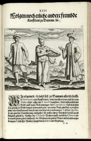 XXII. Folgen noch etliche andere frembde Kaufftleut zu Bantam. 16.