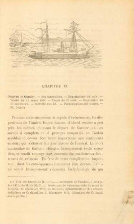 Chapitre IX. Désaveu de Garnier. - ...