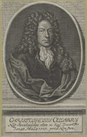 Bildnis des Christophorus Cellarius