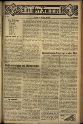 Zweite Ausgabe vom Donnerstag, den 06. September 1934.