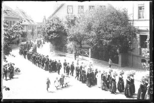 Schäppelhochzeit in Sankt Georgen im Schwarzwald