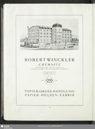 Robert Winckler : Papier-Gross-Handlung