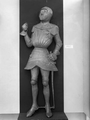 Lebensgroße Bronzefiguren des Ehepaares Konrad von Weinsberg und Anna von Hohenlohe — Konrad von Weinsberg (gest. 1446)