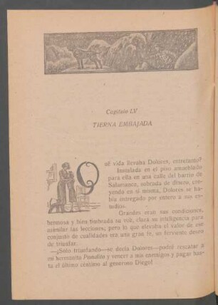 Capítulo LV - Tierna embajada