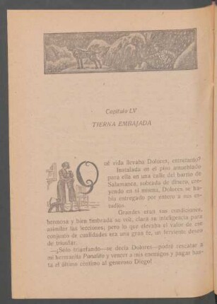 Capítulo LV - Tierna embajada