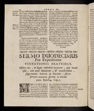54-63, Sermo duodecimus