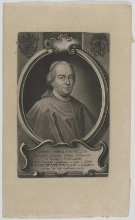 Bildnis des Ioseph Maria Castellius