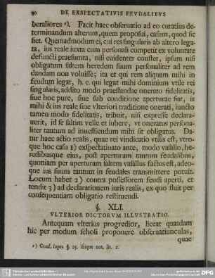 §. XLI. Ulterior Dictorum Illustratio