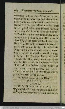Prieres Avant La Confession