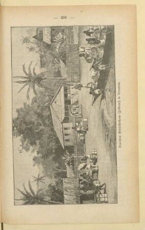 Deutsches Geschäftshaus (Faktorei) in Kamerun