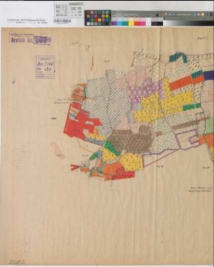 Sendenhorst (Sendenhorst), Flurbereinigung Sendenhorst, Besitzstandskarte (alter Besitz) Bl. 2