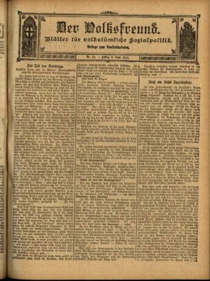 Ausgabe vom Sonntag, den 09. Juni 1912.