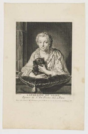 Bildnis der Catherine de Seine