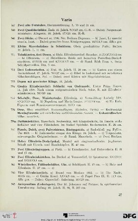 Varia (Nr. 347-368)