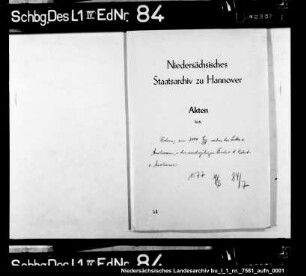Schuldensachen des Lutter von Amelunxen und der Kinder des Robert von Amelunxen