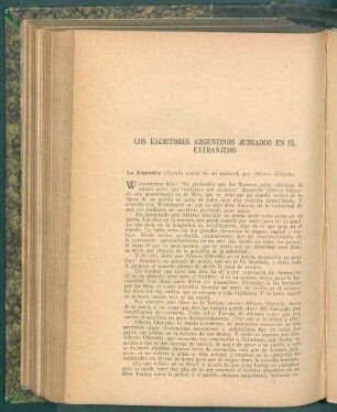 Los escritores argentinos juzgados en el extranjero