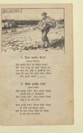 1: Aus dem Menschenleben im Tages- und Jahreslauf.