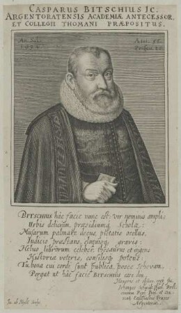 Bildnis des Casparus Bitschius