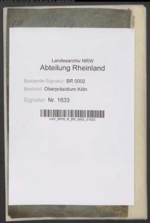 Geistliche Pensionisten aus dem Regierungsbezirk Köln Buchstaben R und S