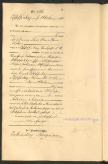 Standesamtsbuch der Stadt Aschaffenburg: Geburten 365/1900 - 184/1901