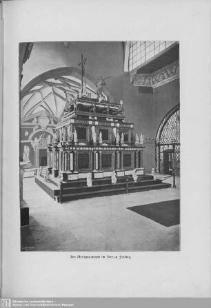 Das Moritzmonument im Dom zu Freiberg