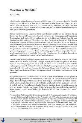 Mönchtum im Mittelalter