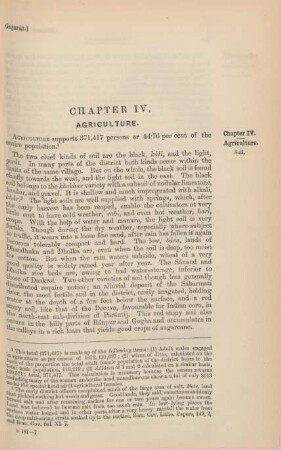 Chapter IV. Agriculture