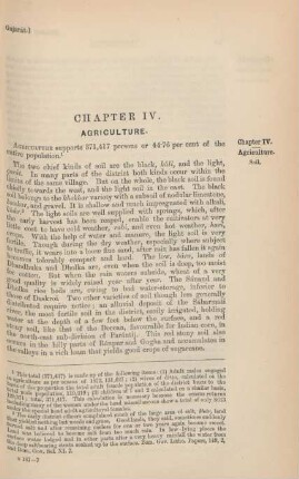 Chapter IV. Agriculture