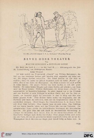 5: Revue oder Theater