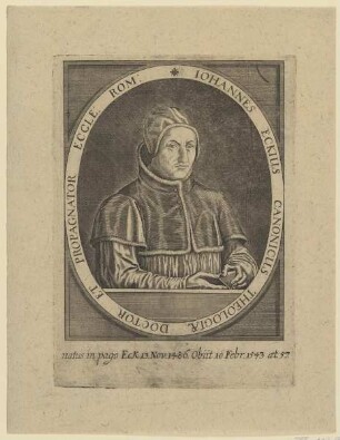Bildnis des Iohannes Eckius