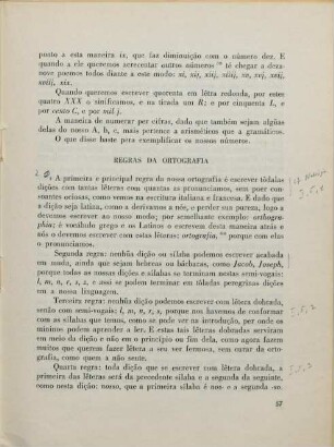 57-65, Regras da ortografia