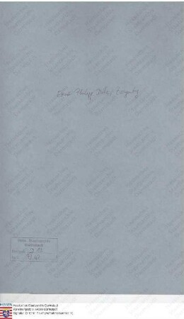 Dietz, Ernst Philipp, in Zwingenberg
