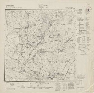 2687 Gr. Schläfken, Topographische Karte 1:25000 (4cm - Karte)