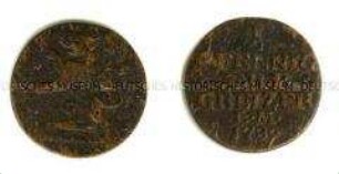 Reuß (Ältere Linie), 1 Pfennig