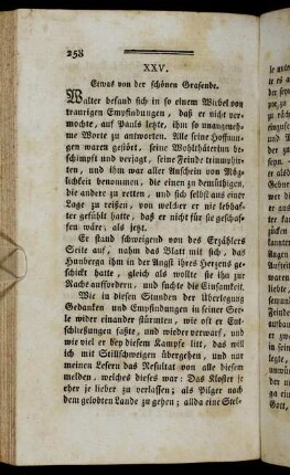 XXV. Etwas von der schönen Grafende.