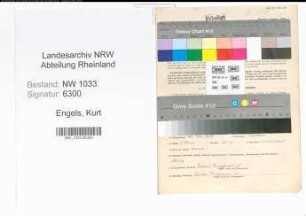 Entnazifizierung Kurt Engels , geb. 25.05.1920 (Polizeibeamter)