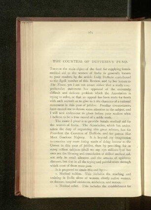 The Countess of Dufferin's Fund.
