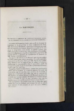 La Martinique.