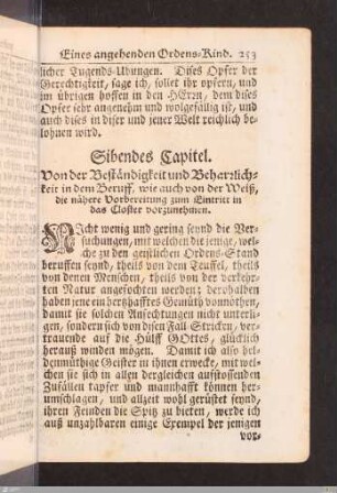 Sibendes Capitel.