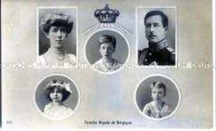 Die belgische Königsfamilie