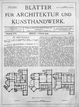 No. 2, 1. Februar 1903